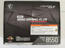 MSI MPG B550 Gaming Plus Mainboard AMD Ryzen B550 Sockel AM4 ATX 4x DDR4 M.2