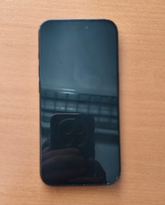 Apple iPhone 15 pro 128 GB Schwarz iOS Smartphone mit Rissen/Schäden