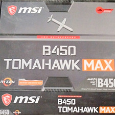 MSI B450 TOMAHAWK MAX ATX Mainboard Sockel AM4 DDR4 4 RAM-Slots CrossFire