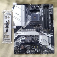 Asrock B550 PRO4: AMD B550 AM4 DDR4 ATX + IO-Shield, verified working