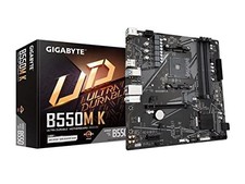 GIGABYTE B550M K MicroATX Mainboard AMD B550 Chipsatz AM4 Sockel unbenutzt