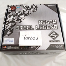 Gebrauchtes ASRock B550M Steel Legend AMD Soket AM4 B550 Micro ATX Mainboard