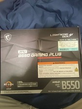 MSI B550 GAMING PLUS ATX Mainboard AMD Ryzen DDR4 HDMI PCIe