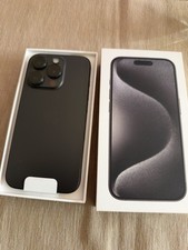 Apple iPhone 15 Pro 128 GB Schwarz – Top Zustand – SIM-Lock-frei