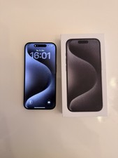 Apple iPhone 15 Pro - 128GB - Titan Schwarz (Ohne Simlock)