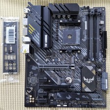 ASUS TUF GAMING B550-PLUS: AMD B550 AM4 DDR4 ATX + IO-Shield, verified working
