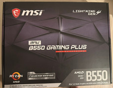 MSI MPG B550 GAMING PLUS AM4, AMD Motherboard