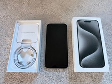 Apple iPhone 15 Pro - 128GB - Titan Weiß (Ohne Simlock) wie Neu/ Gebraucht
