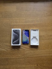Apple iPhone 15 Pro - 128GB - Titan Schwarz - 81% Kapazität (Ohne Simlock)