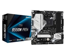 ASROCK B550M Pro4 Micro ATX Mainboard AMD Ryzen 5000 AM4 Sockel