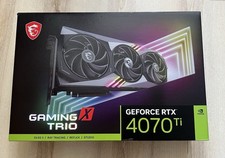 MSI GeForce RTX 4070 Ti Gaming X Trio 12G * inkl. OVP * TOP ZUSTAND! *