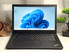 Lenovo ThinkPad T480 | i7-8650U | 8GB RAM | 256GB NVMe | 14" FHD | Win 11