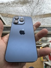 iPhone 15 Pro 128GB Titan Blau (Display & Rückseite Ohne Kratzer) Akku Neu